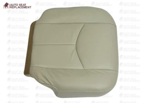 2003 2004 2005 2006 Chevy Tahoe Suburban Passenger Bottom Seat Cover Tan Vinyl - Imagen 1 de 13
