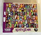 Springbok 1000 Piece Puzzle “Retro Refreshments” Cola Mountain Dew Squirt TAB