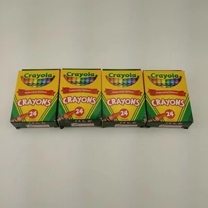 Crayola Crayons 24 Colors (4 PACKS) - Picture 1 of 5