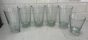 Set of 5 Studio Nova Grid Highball Lowball Cocktail Glasses Whiskey Vintage MCM - Picture 1 of 7