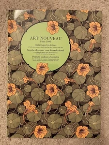 ART NOUVEAU: PARIS 1895 (GIFTWRAPS BY ARTISTS) 12 Full-Color Patterns - Picture 1 of 8