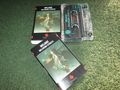 Melanie - Ballroom Streets  (cassette) punch hole in  insert spine - Image 1 of 4