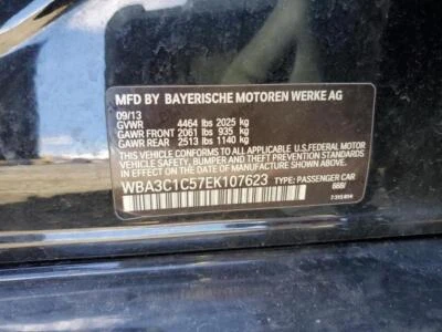 Used Front Left Fender fits: 2014 Bmw 328I Sdn Front Left Grade A - Image 1 of 4