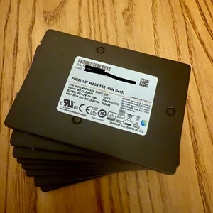 8 LOT Samsung PM983 960GB PCIe Gen3 NVMe 2.5" SSD MZQLB960HAJR 91% Health - Picture 1 of 3