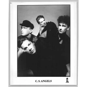 The Comsat Angels Banda Inglesa Post-Punk Rock Años 80-90 Brillante Música Prensa Foto - Imagen 1 de 2