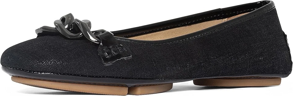 Pisos de ballet Donald Pliner Raya para mujer, planos de lujo talla 6,5, nuevos en caja $188 Foto 1 de 4