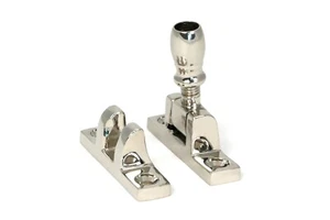 From The Anvil 45978 Polished Nickel Mushroom Brighton Fastener Narrow (Square) - Picture 1 of 4
