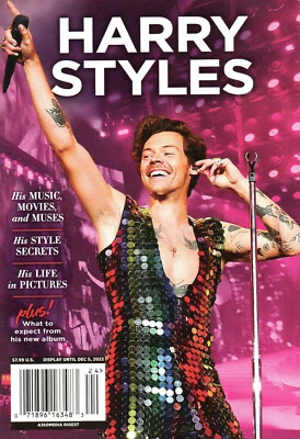 HARRY STYLES Fall 2022 Digest Size Magazine His Music Movies & Muses - Image 1 of 2