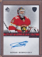 2020-21 SP Authentic Sign of the Times 2010s #ST10SB Sergei Bobrovsky AUTO