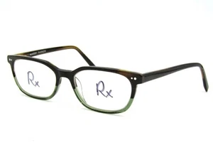Warby Parker Lawrence M Unisex Eyeglasses Frame, 723 Green Garnet 52-16-145 #F69 - Picture 1 of 7