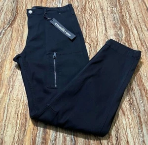KARL LAGERFELD PARIS Men’s Size 34 Black Cargo Pants - Picture 1 of 5