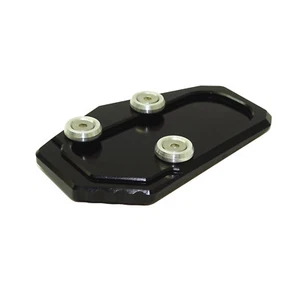 Kickstand Side Stand Enlarger Foot Plate Pad Black For 2014-2018 BMW R1200RT K52 - Picture 1 of 6