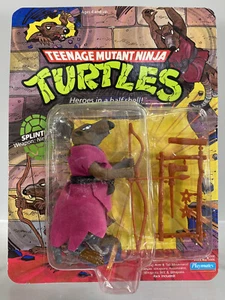 Vintage 1988 TMNT 10-Back Splinter 5” Figure Sealed Variant Unpunched New Rare - Picture 1 of 7