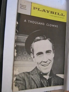 Nov 26, 1962 Playbill A THOUSAND CLOWNS Jason Robards Sandy Dennis O'Neill Th. - Picture 1 of 7