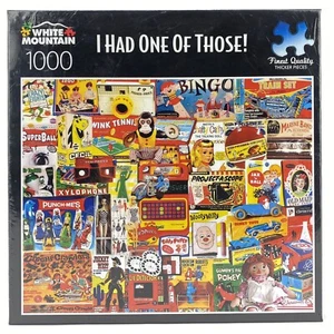 New Charlie Girard White Mountain Jigsaw Puzzle 1000 "I Had One Of Those" - Picture 1 of 6