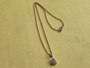 14K Gelbgold Diamant Anhänger 1/4 Karat ca. 4 Gramm - Bild 1 von 6