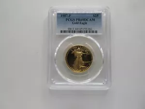 1987-P $25 PCGS PR69DCAM Gold Eagle - Picture 1 of 4
