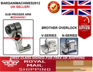 BROTHER N&V SERIES OVERLOCK SUB PRESSER ARM #S20494001 INDUSTRIAL SEWING MACHINE - Picture 1 of 4