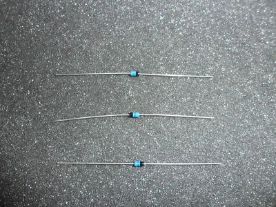 1N4615 DIODO ZENER 2V 250MW DO35 SEMI CENTRAL (LOTE DE 5) Foto 1 de 4