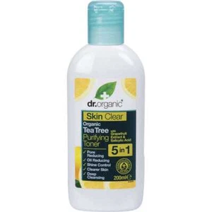 Dr Organic Purifying Toner Skin Clear Organic Tea Tree 200ml - Picture 1 of 2