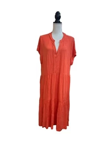 Ronni Nicole Women's Plus Orange Dress 2X - Picture 1 of 5
