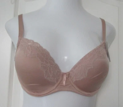 Sujetador Camiseta B.tempt'd Always Composed Underwire Talla 32B Estilo 953223 Beige Foto 1 de 3