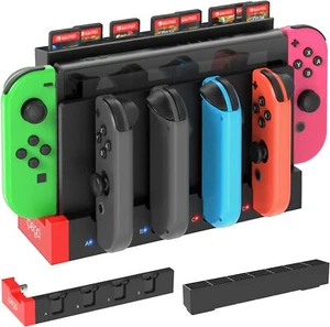 Charger Compatible with Nintendo Switch for Joy con Charging Dock Stand Station - Picture 1 of 7
