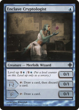 3 ENCLAVE CRYPTOLOGIST ~mtg EX/VLP Rise of Eldrazi Unc x3