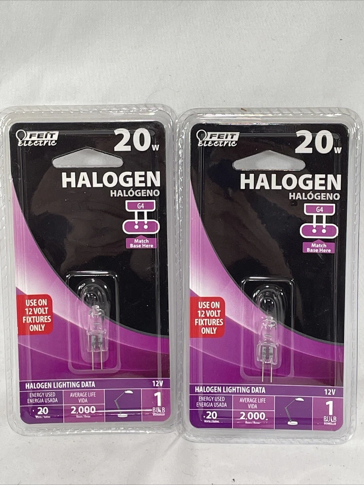 Feit Electric 20-Watt G4, Clear Bulb 2 Packs - Image 1 of 1