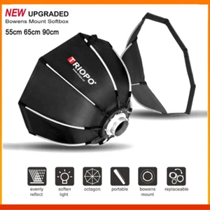Foldable Octagon Reflective Umbrella Soft Box with Bowens Mount for Photography - Picture 1 of 18