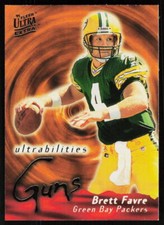 1995 Ultra Brett Favre #9  Football  Green Bay Packers