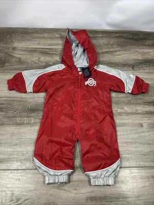 俄亥俄州立大学幼儿紧身衣裤 0-3 个月 - 团队入门七叶树 Brutus Buckeye — 第 1/4 张图片