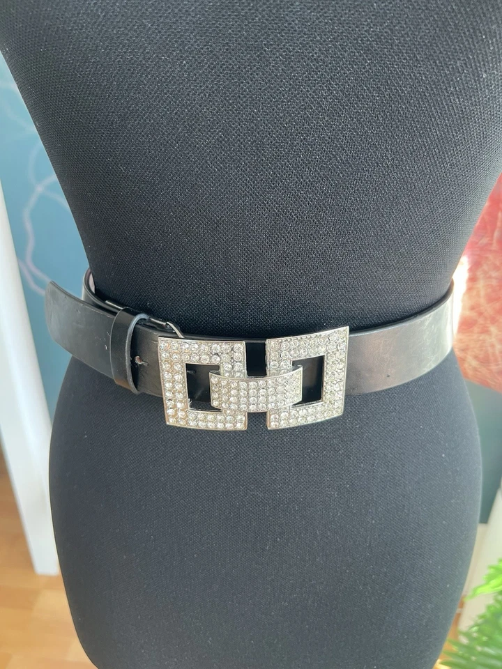 Canda C&A Gürtel 75-80cm schwarz Kunstleder - Bild 1 von 4