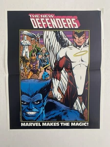 Vintage The New Defenders Promotional Poster 14 X 11 - Picture 1 of 5