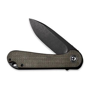 Civivi Knives Elementum Liner Lock C907Z D2 Steel Dark Green Micarta - Picture 1 of 6