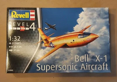 1/32 REVELL BELL X-1 SUPERSONIC AIRCRAFT! - Image 1 of 2