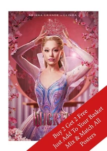 Wicked For Good Poster A3 A2 Print | Musical Theatre Art | Broadway Wall Decor - Picture 1 of 9