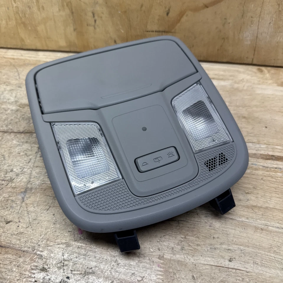 💎 2014 2015 Kia Optima Overhead Console Dome Lamp Light Assembly OEM Gray Foto 1 de 4