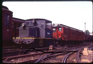 rts144 orig. Dias Septa 7330, Wagen 105 am Fern Rock, PA 9-81  - Bild 1 von 1