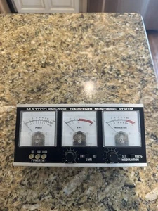 MATTCO PMS-1000 SYSTEM MONITOROWANIA NADAJNIKA-ODBIORNIKA CB HAM MONITOR RADIOWY *NIESPRAWDZONY* - Zdjęcie 1 z 7