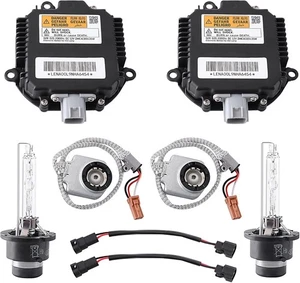 s HID Headlight Ballast W/Igniter & D2S Bulb for Infiniti EX35 EX37 FX35 2 Pack - Picture 1 of 4