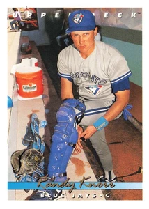 Randy Knorr 1993 Upper Deck #682 Toronto Blue Jays Baseball - Picture 1 of 2