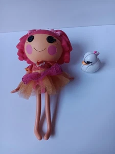 Muñeca Lalaloopsy Tamaño Completo 12" Tippy Tumblelina & Pet Swan Sin Zapatos - Imagen 1 de 11