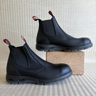 Redback Bobcat Boots USBBK Mens Size 14 US Black Leather Safety Toe Work Shoes - Image 1 of 4