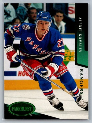 1993-94 Parkhurst #130 Alexei Kovalev Emerald Ice - Image 1 of 2