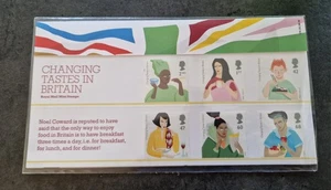 Geschmackswechsel in Großbritannien Briefmarken Präsentationspaket - Bild 1 von 2