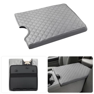 Подходит для 2017-2025 Ford F250 F350 F450 Super Duty крышка подлокотника подушечка серая - Изображение 1 из 4