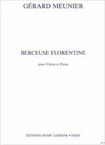 Berceuse florentine [Partition] Meunier, Gérard - Picture 1 of 1