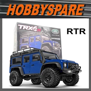 TRAXXAS TRX-4M 1/18 LAND ROVER DEFENDER RC CRAWLER RTR BLUE OFFROAD 97054 - Picture 1 of 12