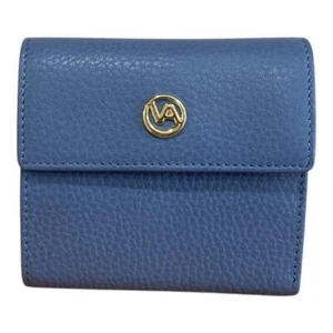 PORTAFOGLI DONNA Made in Italy GENUINE LEATHER Vera Pelle PICCOLO 7 CARD cel P33 - Imagen 1 de 4